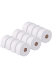 Mini Jumbo Toilet Roll 2 Ply Pack of 12, 150 meters, CHSA accredited.