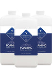 Unscented hand foam sanitiser bottles, effective alcohol-free germ protection.