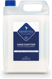 Unscented Hand Foam Sanitiser by Serenity Hygiene in a 5L container, antiviral and antibacterial formula for foam and spray dispensers, manufactured in the UK.