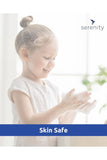 Child using Serenity Unscented Hand Foam Sanitiser, safe for sensitive skin.