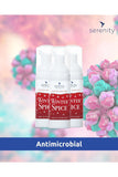 Winter Spice Hand Foam Sanitiser with antimicrobial properties, featuring a seasonal fragrance, alcohol-free formula, and hypoallergenic benefits.