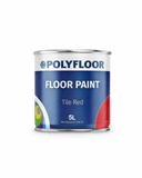 Polybond logo with Polyfloor durable floor paint for wood and concrete floors