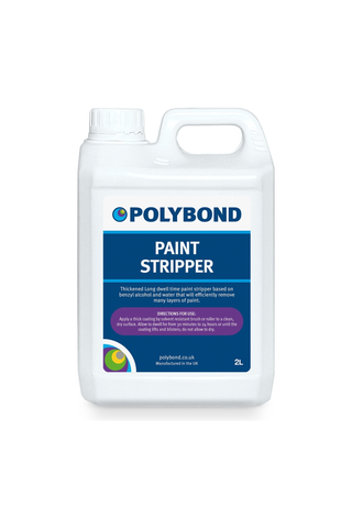 polybond paint stripper, efficient remover for acrylic floor paint, effective on multiple layers and surfaces